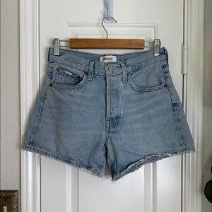 Agolde organic cotton Parker long shorts